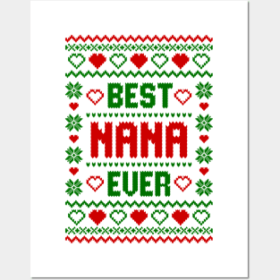 Best Nana Ever Posters and Art